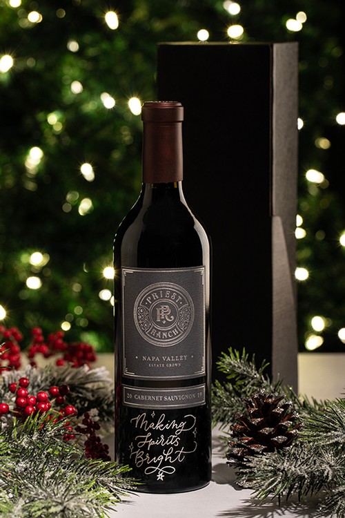 Holiday Etched Cabernet