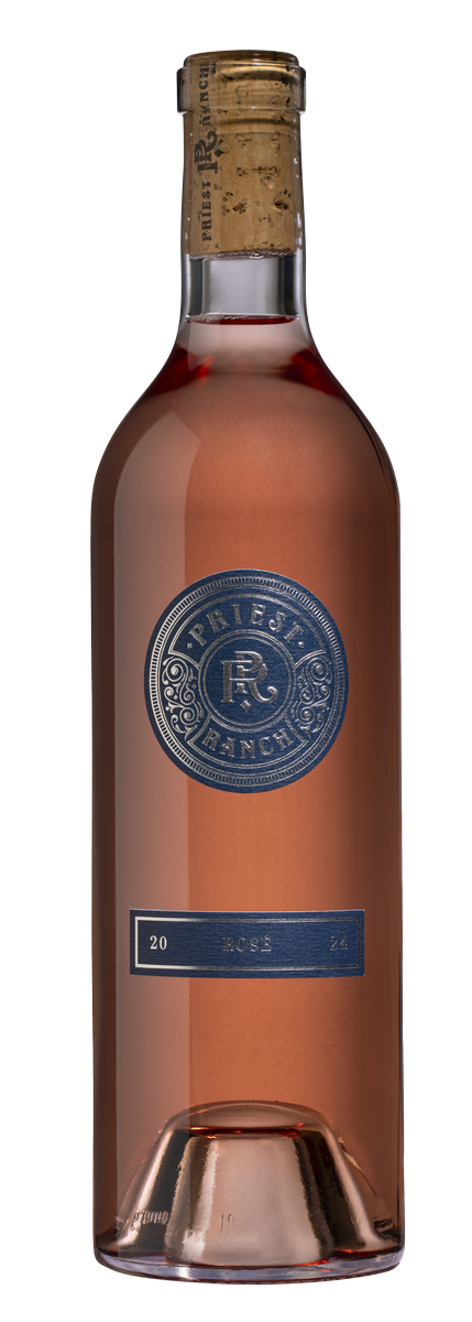 Rosé Filled Glasses