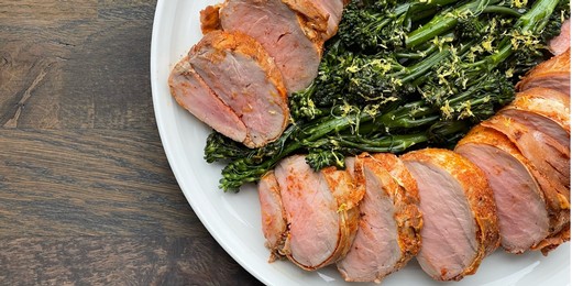 Weeknight Porchetta with Lemony Broccolini