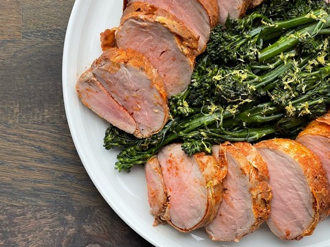 Weeknight Porchetta with Lemony Broccolini