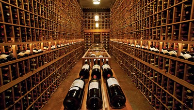 Somerston Estate Wine cellar