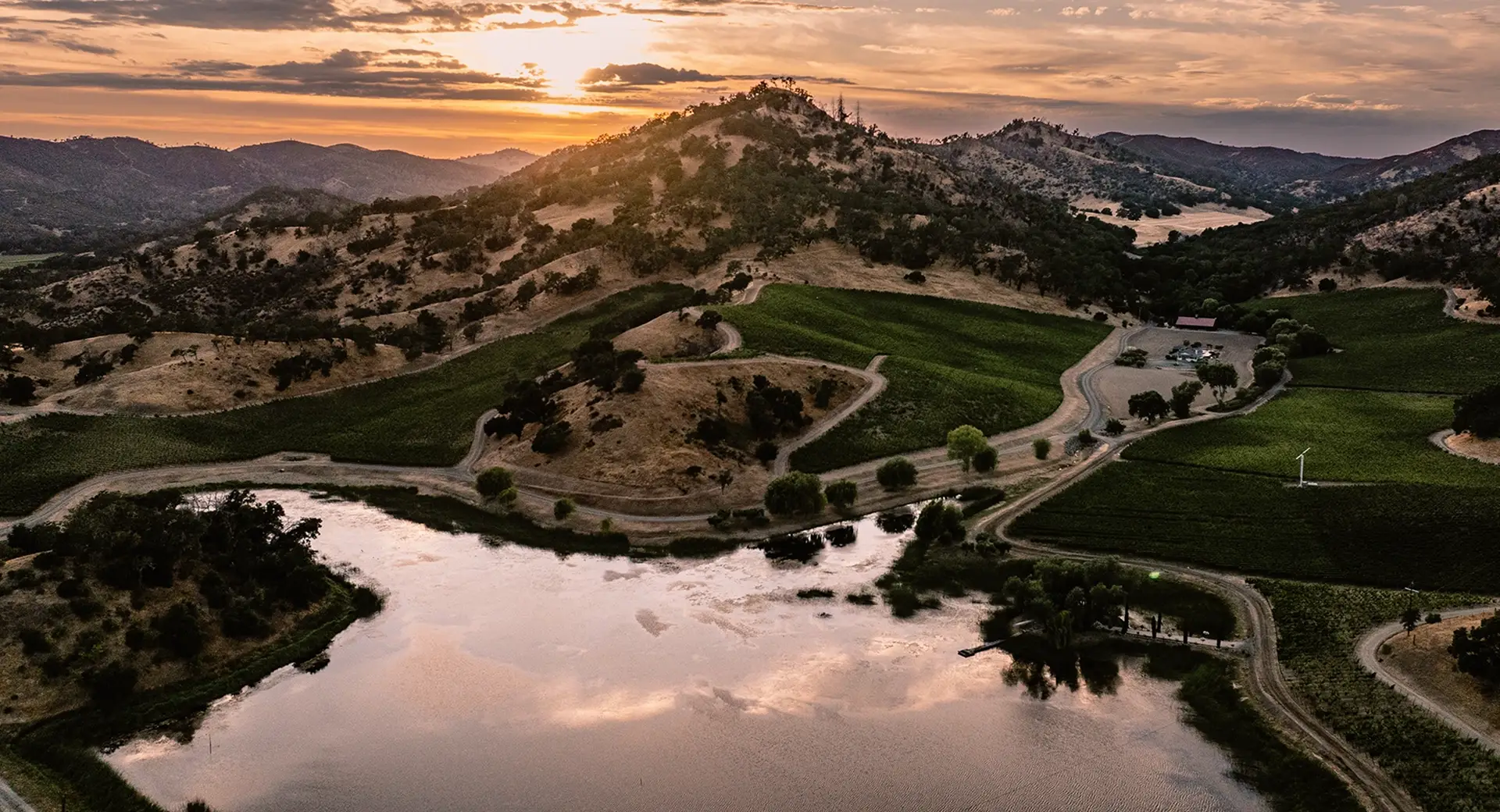 Arial image of Somerston Estate.